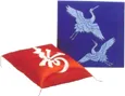 祝寿座布団(祝寿 鶴と白寿)