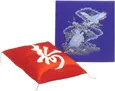 祝寿座布団(祝寿 鶴亀と白寿)